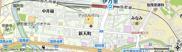 佐賀県伊万里市新天町周辺の地図