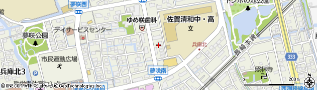 株式会社モイスティーヌ佐賀販売周辺の地図
