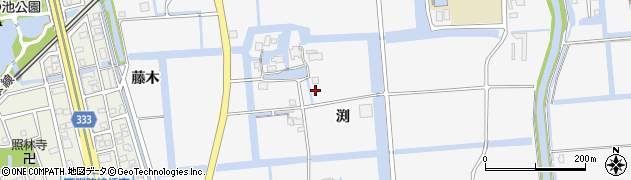 佐賀県佐賀市兵庫町渕1157周辺の地図