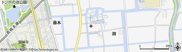 佐賀県佐賀市兵庫町渕1185周辺の地図