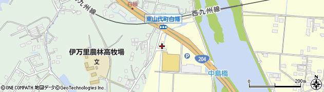 佐賀県伊万里市二里町大里乙3561周辺の地図