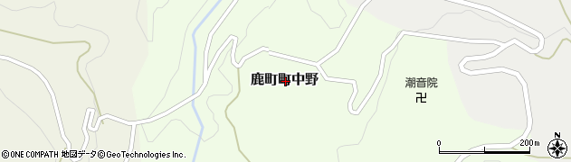 長崎県佐世保市鹿町町中野周辺の地図