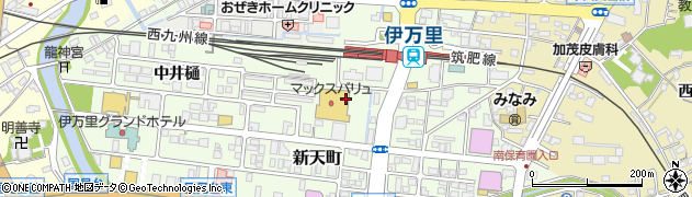 マックスバリュ　伊万里駅前店パン工場周辺の地図