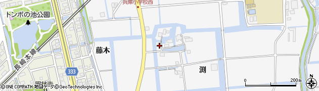 佐賀県佐賀市兵庫町渕1187周辺の地図