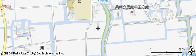 佐賀県佐賀市兵庫町渕1110周辺の地図