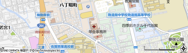 佐賀県食品衛生協会　佐賀中部支部（公益社団法人）周辺の地図