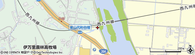 佐賀県伊万里市二里町大里乙1343周辺の地図