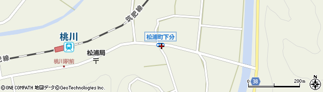 松浦町下分周辺の地図
