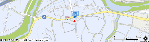 佐賀県多久市南多久町長尾瓦川内3340周辺の地図