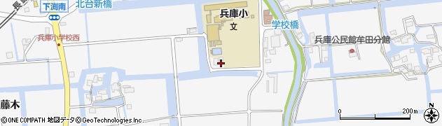 佐賀県佐賀市兵庫町渕1282周辺の地図