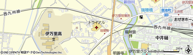 トライアル伊万里店周辺の地図