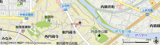佐賀県伊万里市立花町（東円蔵寺）周辺の地図