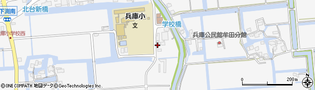 佐賀県佐賀市兵庫町渕1291周辺の地図