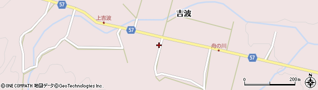愛媛県北宇和郡鬼北町吉波721周辺の地図