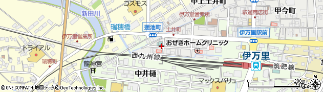 佐賀県伊万里市蓮池町117周辺の地図