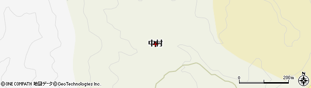 高知県四万十町（高岡郡）中村周辺の地図