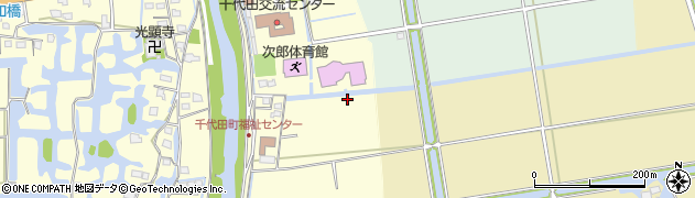佐賀県神埼市千代田町直鳥周辺の地図