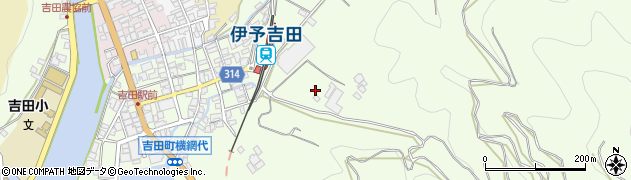 愛媛県宇和島市吉田町立間尻周辺の地図