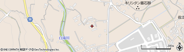 陸上自衛隊　湯布院駐屯地周辺の地図
