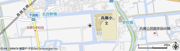 佐賀県佐賀市兵庫町渕1271周辺の地図