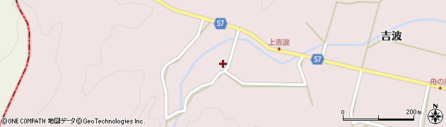 愛媛県北宇和郡鬼北町吉波541周辺の地図