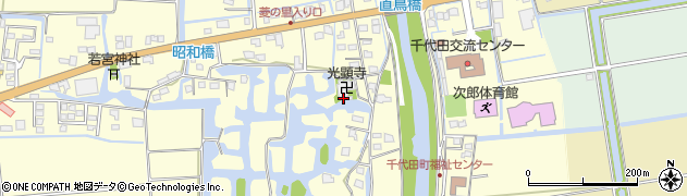 光顕寺周辺の地図