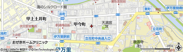 佐賀県伊万里市伊万里町甲立町周辺の地図