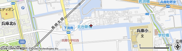 佐賀県佐賀市兵庫町渕1335周辺の地図