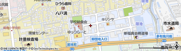 佐賀県佐賀市卸本町6周辺の地図