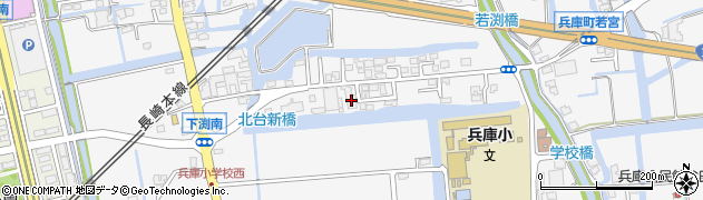 佐賀県佐賀市兵庫町渕1333周辺の地図