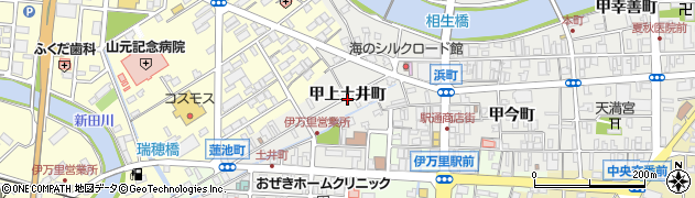 佐賀県伊万里市伊万里町（甲上土井町）周辺の地図