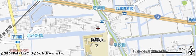 佐賀県佐賀市兵庫町渕1310周辺の地図