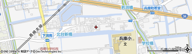 佐賀県佐賀市兵庫町渕1321周辺の地図
