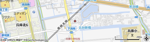 佐賀県佐賀市兵庫町渕1344周辺の地図