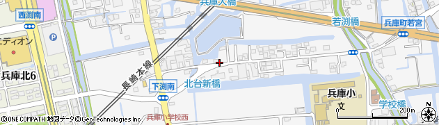 佐賀県佐賀市兵庫町渕1336周辺の地図