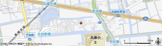 佐賀県佐賀市兵庫町渕1318周辺の地図