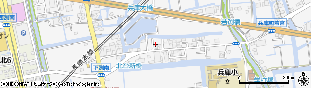 佐賀県佐賀市兵庫町渕1328周辺の地図