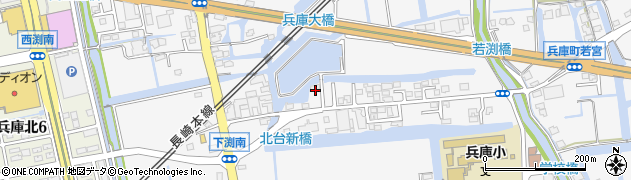 佐賀県佐賀市兵庫町渕1337周辺の地図