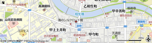佐賀銀行伊万里支店周辺の地図