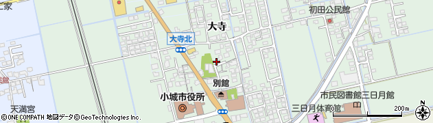 佐賀県小城市三日月町長神田2294周辺の地図