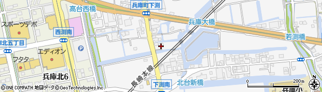 佐賀県佐賀市兵庫町渕1419周辺の地図