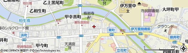 佐賀県伊万里市伊万里町（甲東新町）周辺の地図