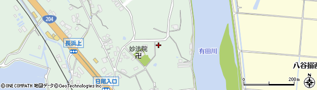 佐賀県伊万里市東山代町長浜79周辺の地図