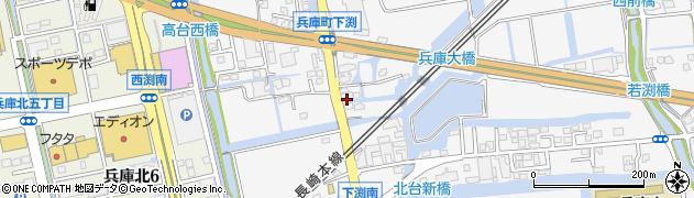 佐賀県佐賀市兵庫町渕1531周辺の地図