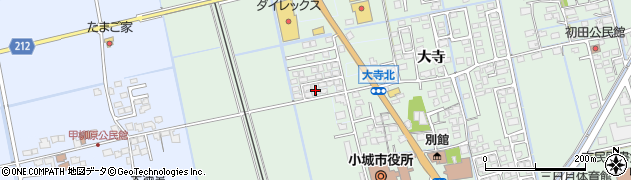 佐賀県小城市三日月町長神田2414周辺の地図
