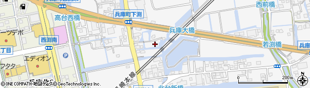 佐賀県佐賀市兵庫町渕1523周辺の地図