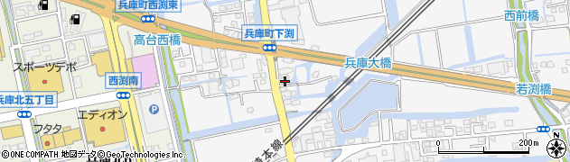 佐賀県佐賀市兵庫町渕1533周辺の地図