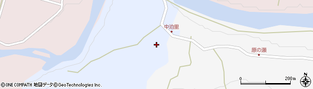 大分県玖珠町（玖珠郡）山浦（中泊里）周辺の地図