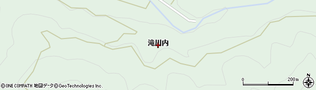 佐賀県伊万里市東山代町（滝川内）周辺の地図