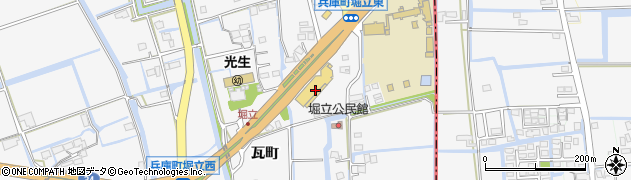 九州日野自動車佐賀支店周辺の地図